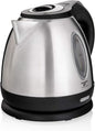 Moss & Stone 1.2L Stainless Steel Small Electric Kettle, Cordless 1500w Fast by Mossstone