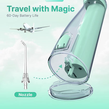 Water Flosser for Teeth, Cordless Oral Irrigator Portable Dental Cleaner Picks - Image 6