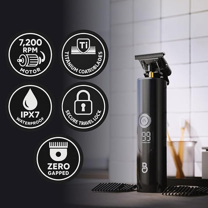 The Beard Club Professional T-Blade Beard Trimmer - Image 2