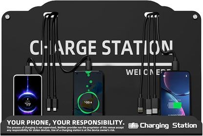 Wall Mounted Cell Phone Charging Station Mobile Phone Charging Station | Fast - Image 2