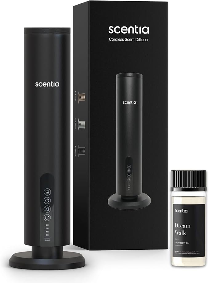 Scentia Max Wireless Diffuser for Home – Rechargeable Battery-Operated by Scentia