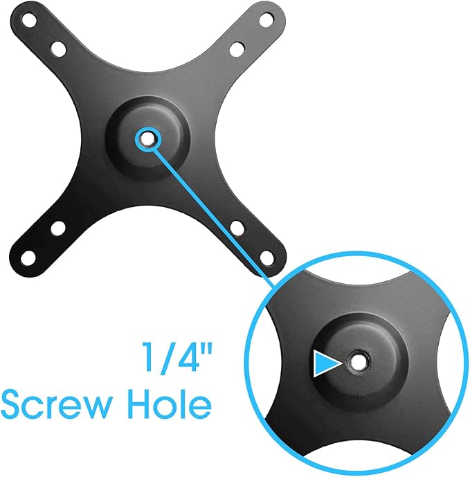 Kado Portable Monitor Stand Adapter Bracket Plate Tripod, Wall Mount Arm Mount - Image 4