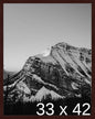 Frame It Easy 33 x 42 Merlot Wood Frame by FrameItEasy