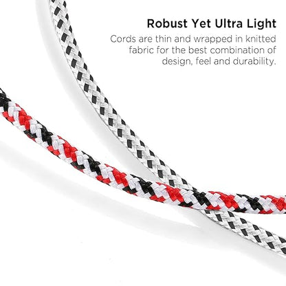 DUKABEL Headphone Splitter, Knitted 3.5mm Audio Splitter TRS 3-Pole Aux - Image 7