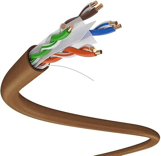 Dripstone CAT6 Ethernet Cable 1000ft Bulk Network LAN Wire 23AWG Solid UTP by Dripstone