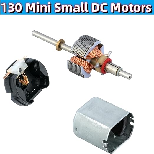 20Pcs Mini Small DC Motors 1.5V 3V 5V 6V 130 Micro Toy Electric Motors - Image 7