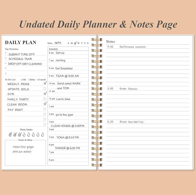 Daily Planner Undated - Image 3