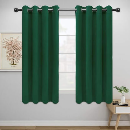 Easy-Going Blackout Curtains for Bedroom, Solid Thermal Insulated Grommet and by Easy-Going