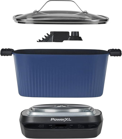 STIRMAX™ Midnight Blue 7.5 Quart Digital Multi-Cooker - Image 8