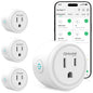 GHome Smart Plug, WiFi Smart Plugs Work by GhomeSmart