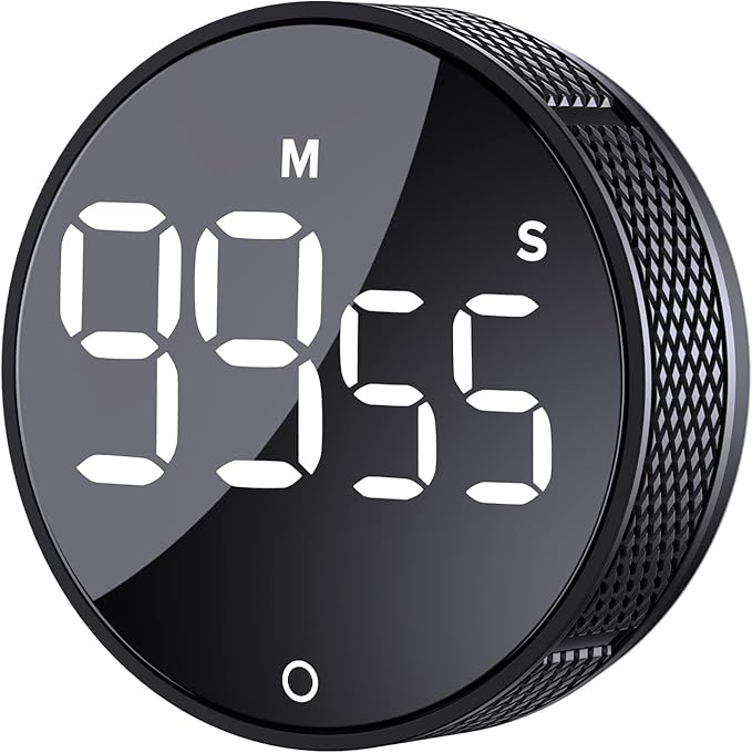 AVINIA Digital Kitchen Timers, Visual timers Large LED Display Magnetic by AVINIADigitalTimer