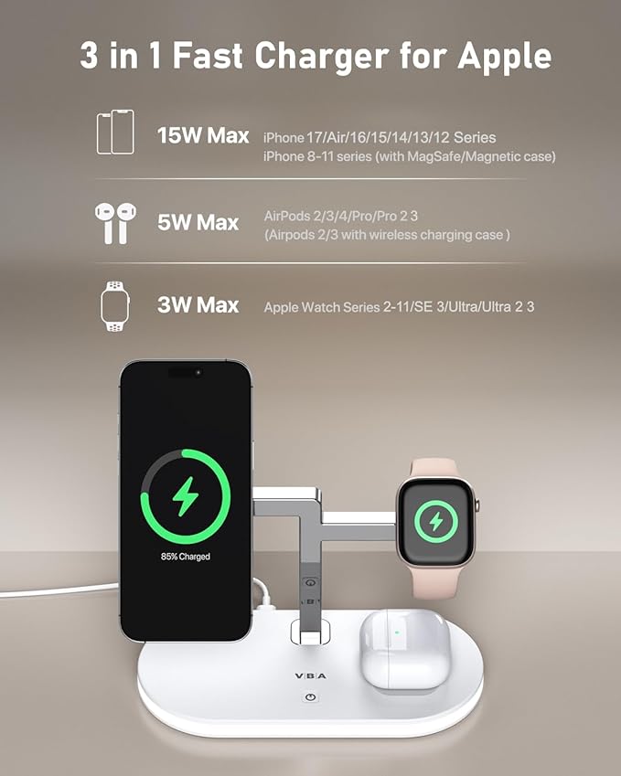 VBA 4 in 1 Wireless Charging Station - Image 6
