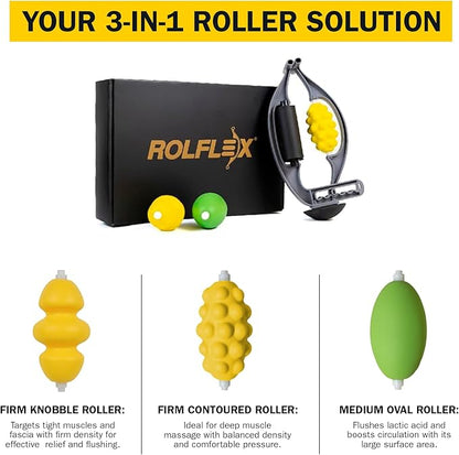 Rolflex The Massage Combo – 3-in-1 Roller - Image 3