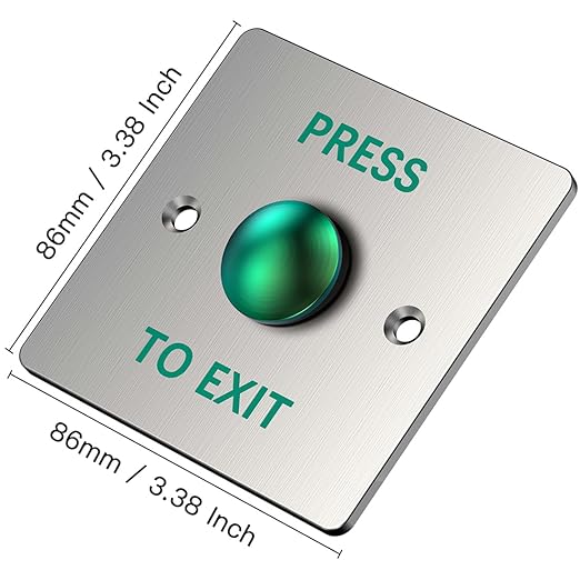 Push to Exit Button for Door Access Control - Image 2