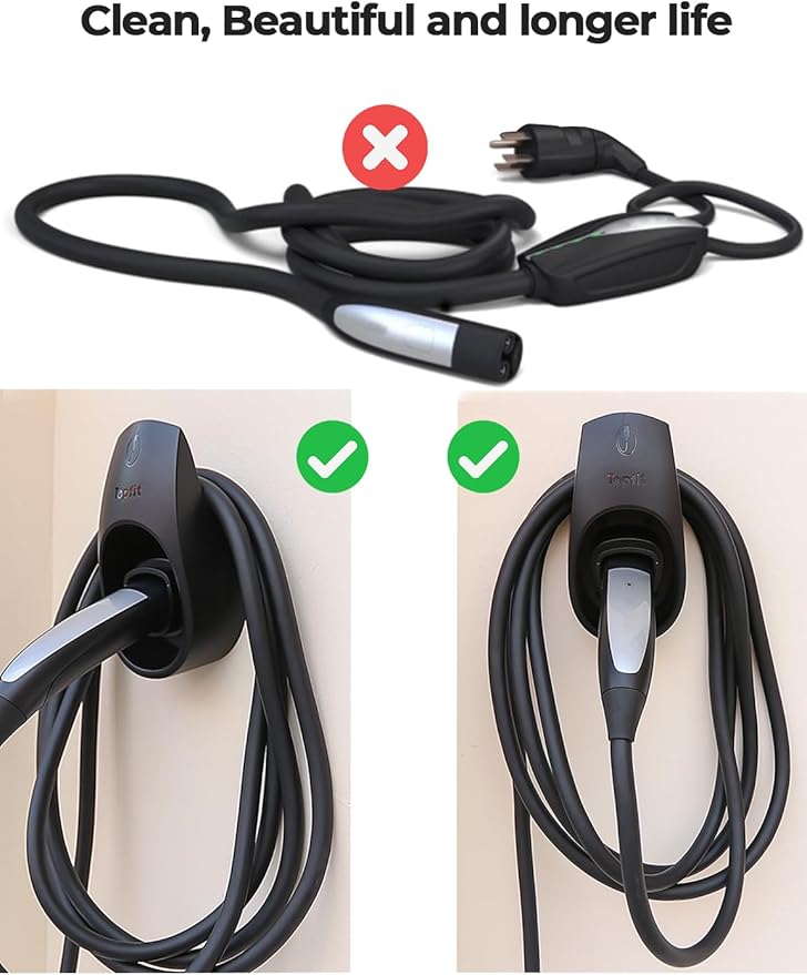 BMZX for Tesla Charger Holder Charging Cable Organizer - Image 9