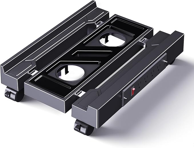 Adjustable Computer Tower Stand by Hovadova