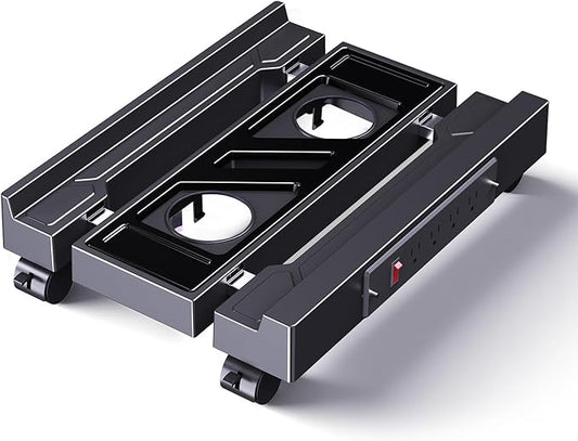 Adjustable Computer Tower Stand by Hovadova