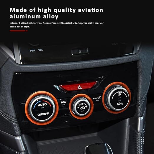 Auovo AC Climate Control Knob Outer Ring Covers - Image 4