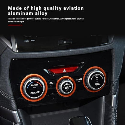 Auovo AC Climate Control Knob Outer Ring Covers - Image 4