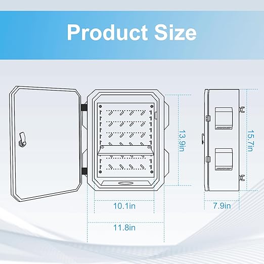 Outdoor Electrical Box with Thermostat and Fan, Cold-Rolled Steel Plate - Image 7