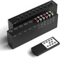 8 in to 1 Out RCA/HDMI Switcher，4 Way HDMI 2.0 + 4 RCA to HDMI by Arector