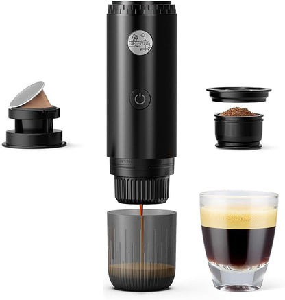 Portable 2-in-1 Coffee Maker, Portable 20 Bar Espresso Machine by RECAFIMIL
