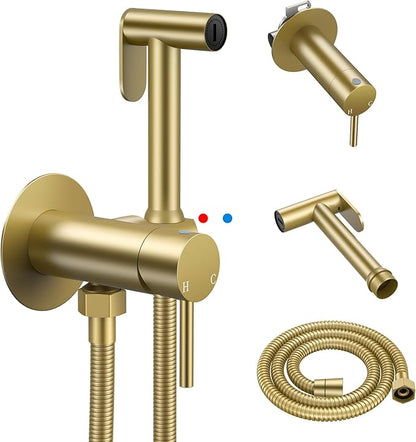 Arofa Built-in Hot and Cold Handheld Bidet Sprayer by AROFA