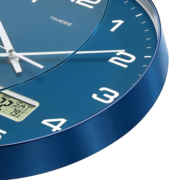 TIMESS Wall Clock, Ideal Modern Home, Office Decor - Image 2