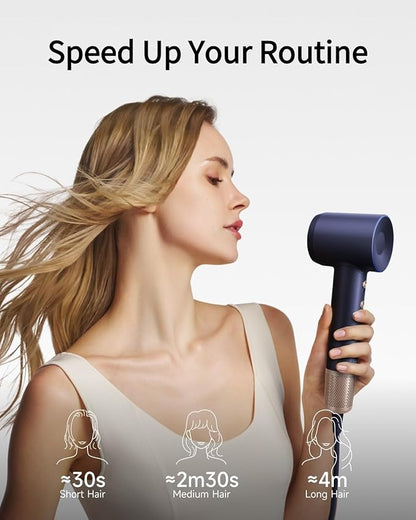 Laifen Premium High-Speed Hair Dryer Royal Blue Gift Box, Professional Ionic - Image 3