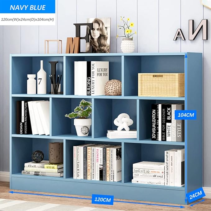 IOTXY Open Shelf Low Bookcase - Image 2