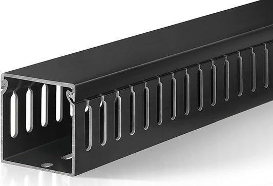 ZhiYo 2x2in Cable Raceway, 6.6ft Server Rack Cable Management Under Desk Cord by ZhiYo