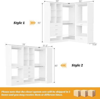 Homieasy Closet System Organizer - Image 3