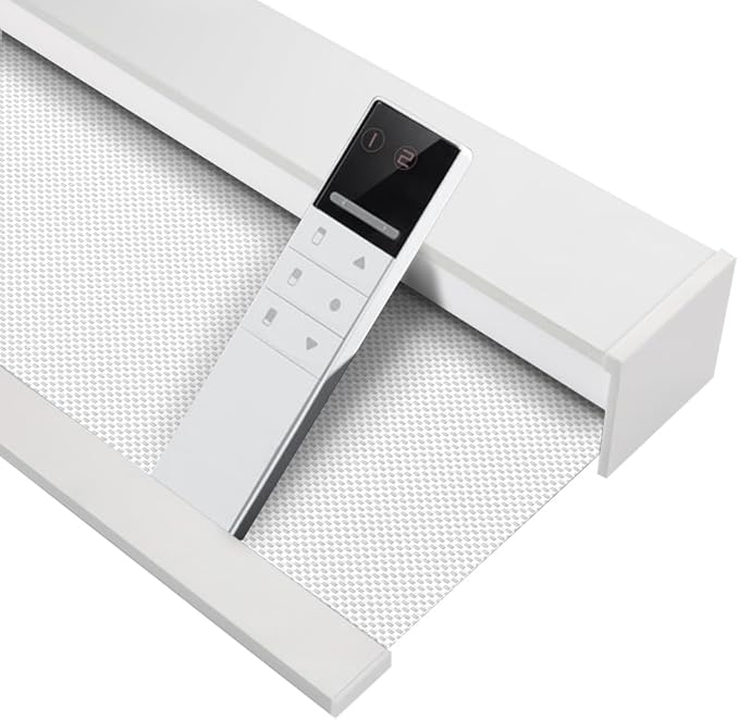 Zshine Motorized Blackout Window Blinds Customize Width Remote Control Wireless by ZSHINEHome