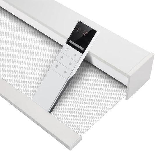 Zshine Motorized Blackout Window Blinds Customize Width Remote Control Wireless by ZSHINEHome