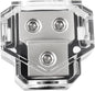 BOJACK 2 Way Power Distribution Connecting Block 1x0/2/4 Gauge Input 2x4/8 by BOJACK