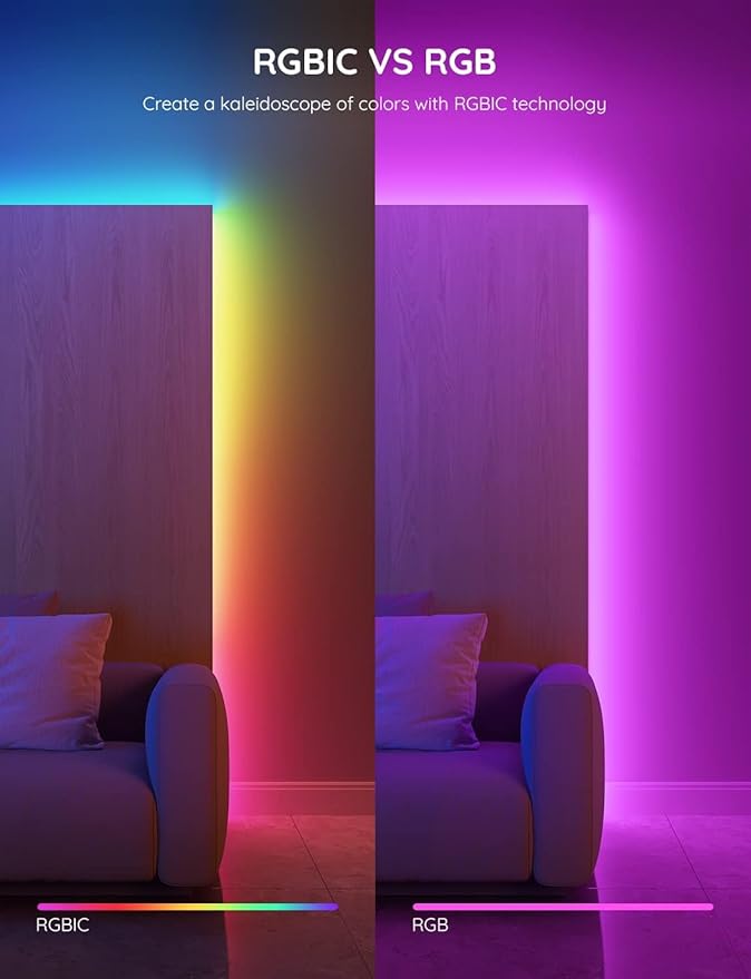Govee RGBIC LED Strip Lights, 32.8ft Smart LED Lights - Image 9