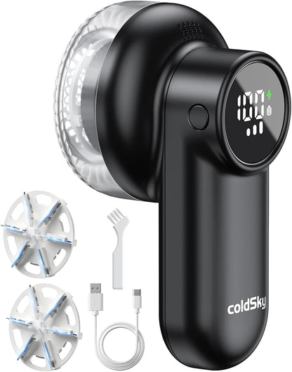 coldSky Rechargeable Fabric Shaver, Lint Shaver by Fabricshaver