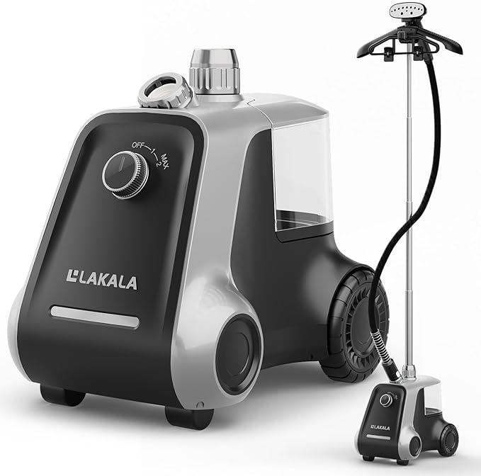 LAKALA Garment Steamer for Clothes, 30-Second Instant Heat-Up, 2.5L Water Tanks by Unknown
