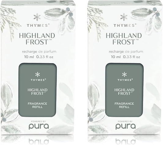 Thymes Pura Refills – 2 Pack of Oil Diffuser Scents – Long-Lasting Pura by Thymes