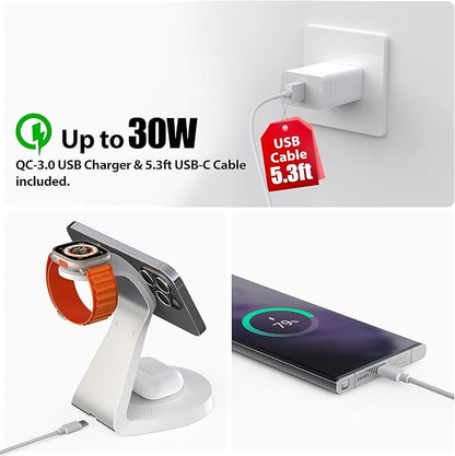 3 in 1 Charging Station for Apple Devices - Image 4
