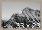 Frame It Easy 33 x 23 Rustic Gray Wood Frame by FrameItEasy
