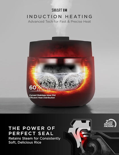 CUCKOO Twin Pressure Rice Cooker 6-Cup Uncooked / 12-Cup Cooked - Image 4