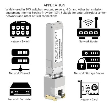OPSTRAN 10GBASE-T SFP+ to RJ45 Copper Transceiver Module Compatible - Image 4