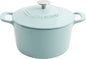 MARTHA STEWART Gatwick 7-Quart Enamel Cast Iron Dutch Oven – Martha Blue – by MarthaStewart