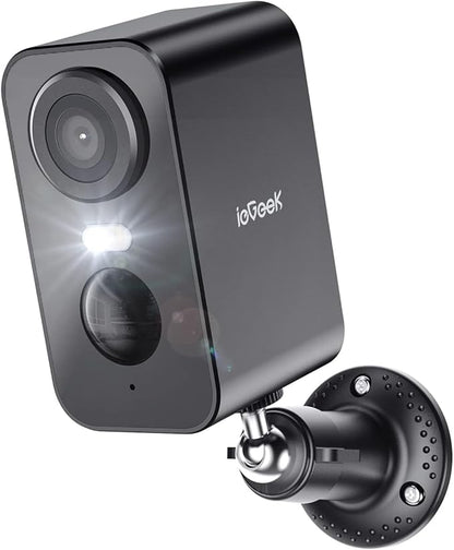 ieGeek Security Cameras Wireless Outdoor, 2K 3MP Battery Powered WiFi Security by ieGeek