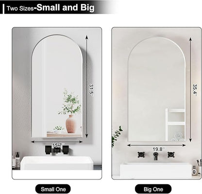 Arched Medicine Cabinets with Mirror, Medicine Cabinet - Image 5