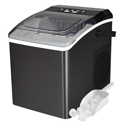 Koolatron Countertop Ice Maker – Nugget Ice Maker Makes 9 Pebble in 6 Mins - Image 9