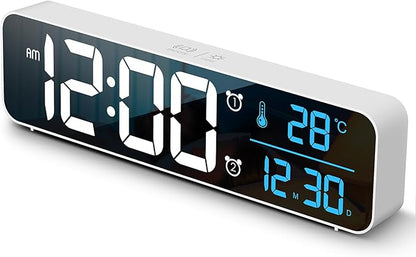 Hournor Digital Clock for Bedroom, Digital Wall Clock for Living Room Decor by HournorDigitalClock