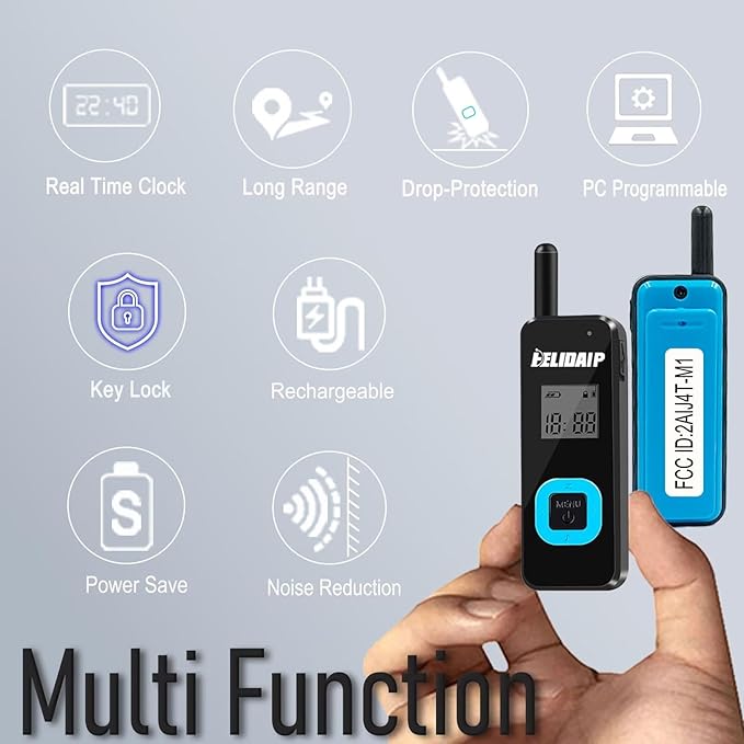 ELIDAIP T-M1 Super Mini Walkie Talkie - Image 4