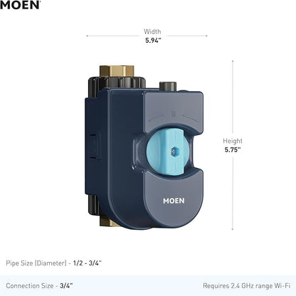 Moen Flo Smart Water Monitor and Automatic Shutoff Sensor, Wi-Fi Water Leak - Image 7